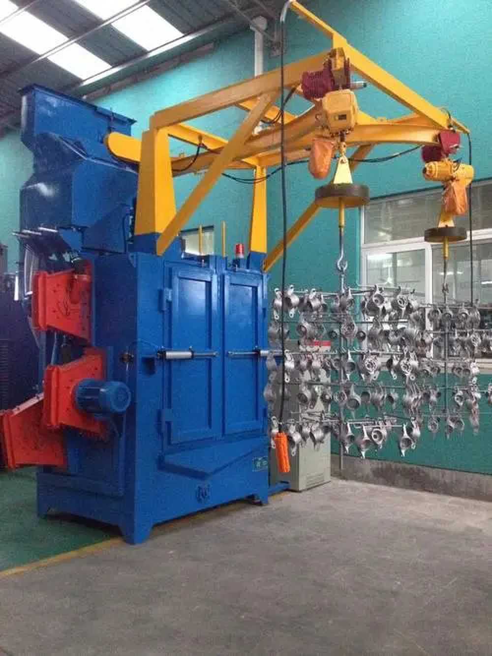 六安环保型抛丸机自动吊钩式抛丸机