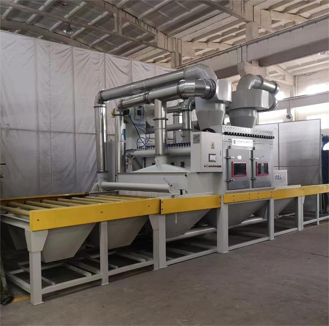 六安抛丸机跑砂是什么原因