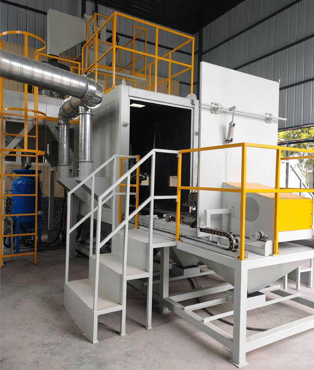 六安全自动喷砂机 实现无人化高效生产