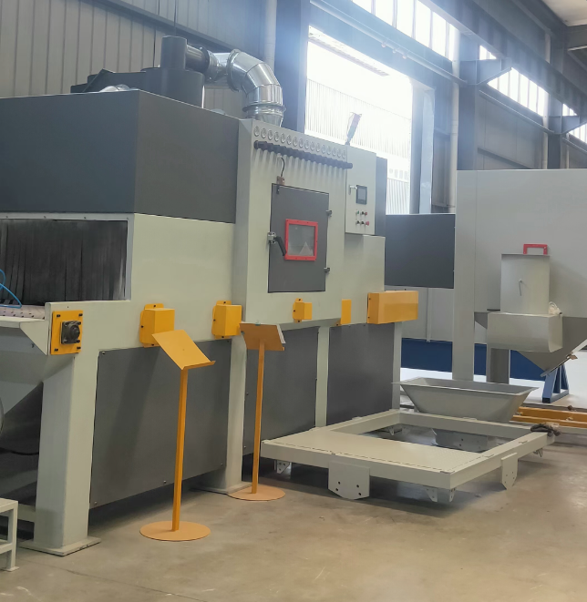 六安自动喷砂机工作原理与日常维护要点